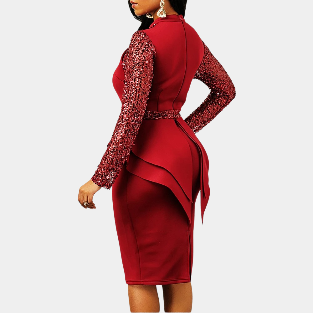 Paka Stylish Sequin Bodycon Dress for Women Special Occasion Look