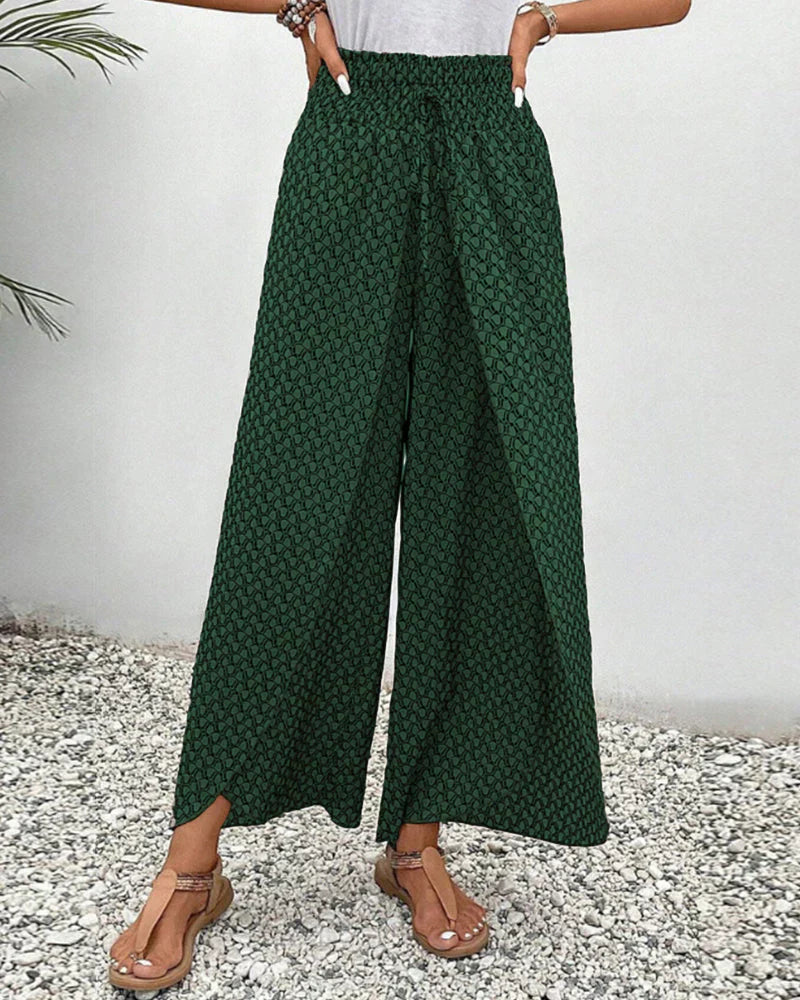 Desiree Elevated Wide Leg Dress Pants Occasion Wear