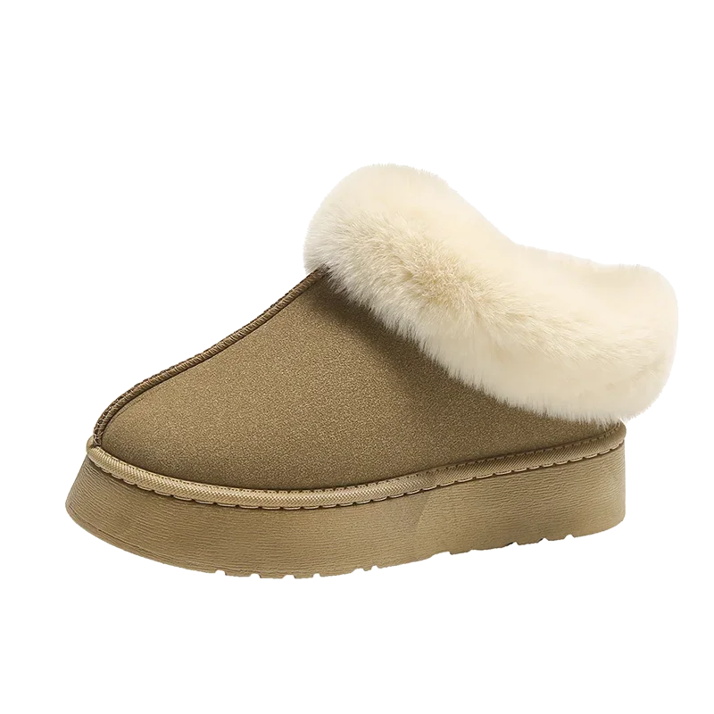 Faux Fur NonSlip Warm Fashion Short Comfortable Platform Snow Boot