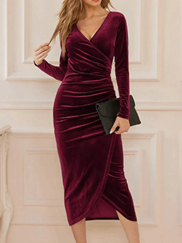 Fabiana Chic Dress Elevated Occasion Wear
