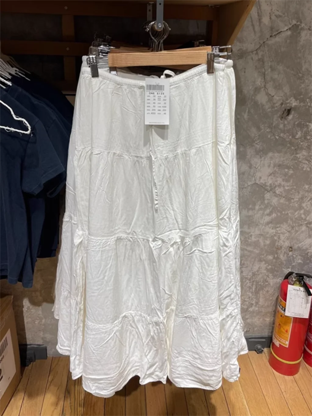 Folds Laceup White Maxi Skirts Woman Summer High Waist Aline Loose Faldas Casual Sweet Simple Preppy Style Cute Long Skirt