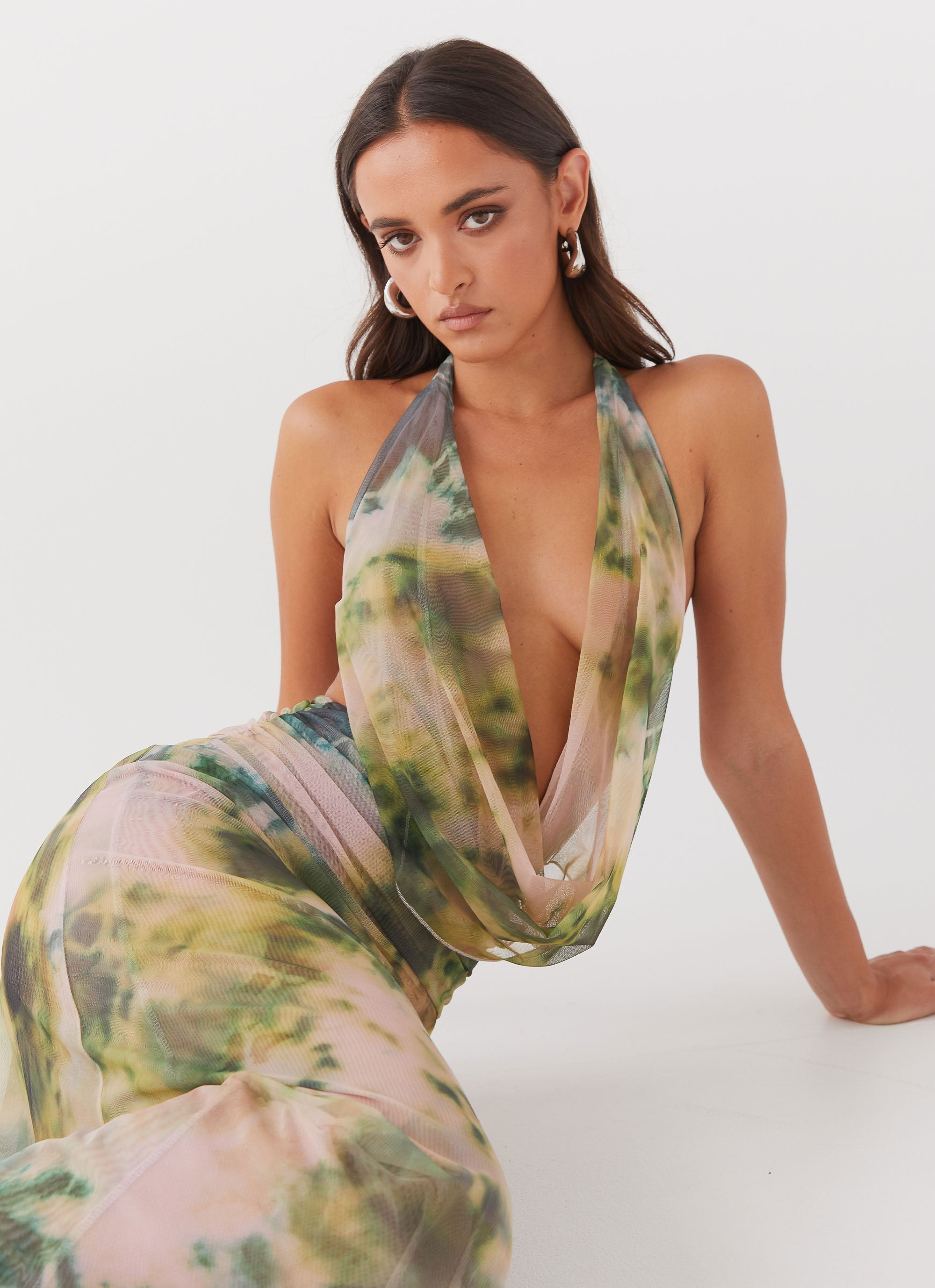 Lottie Multicolor Maxi Dress