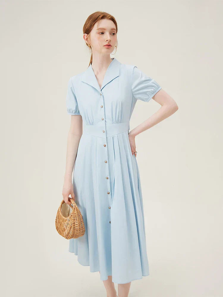 Madalina Simple and Stylish Dress for Women Brunch Outfit Idea