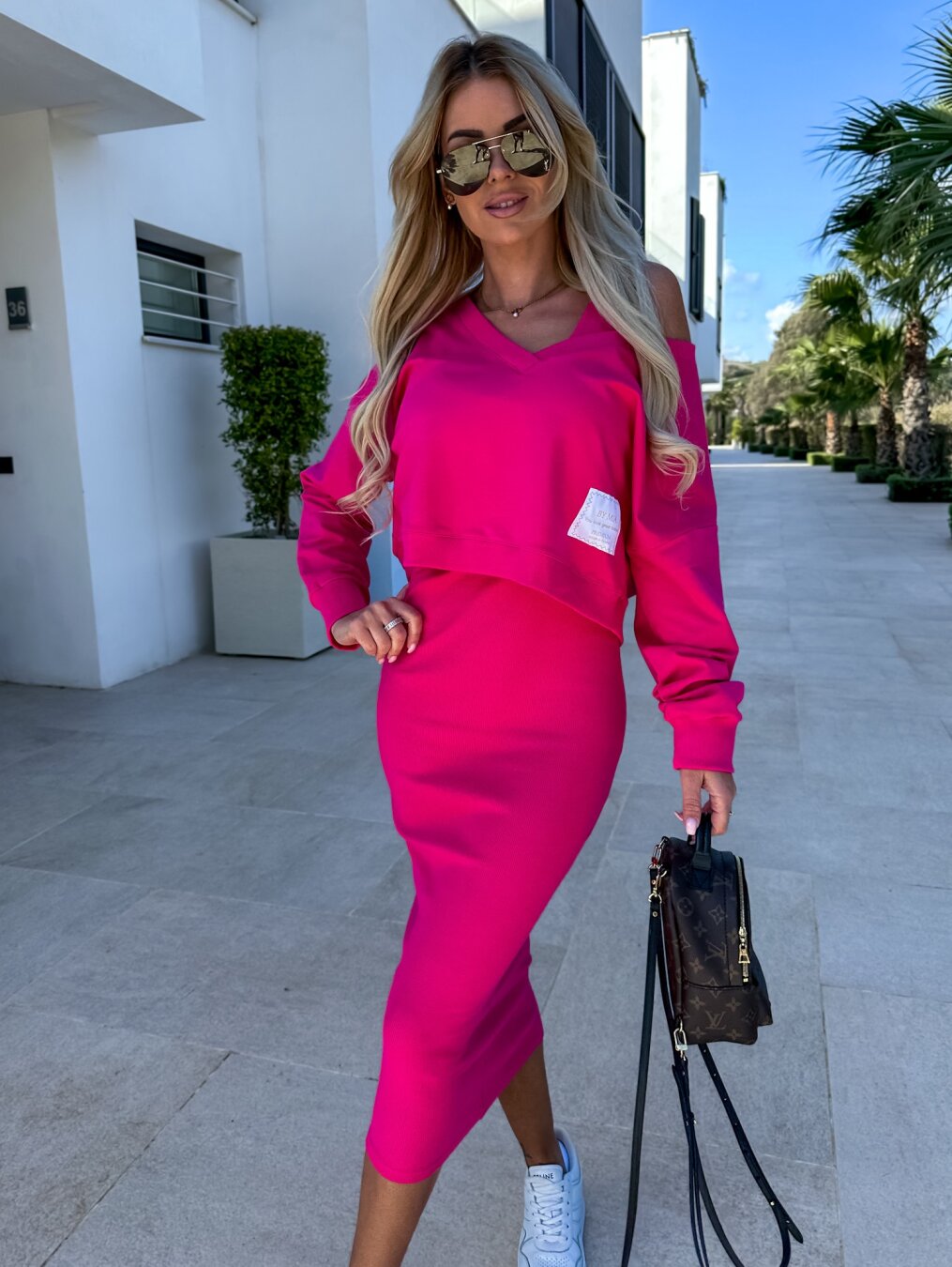 Antonia Elevated Luxes Sweatshirt and Dress Set Occasion Wear