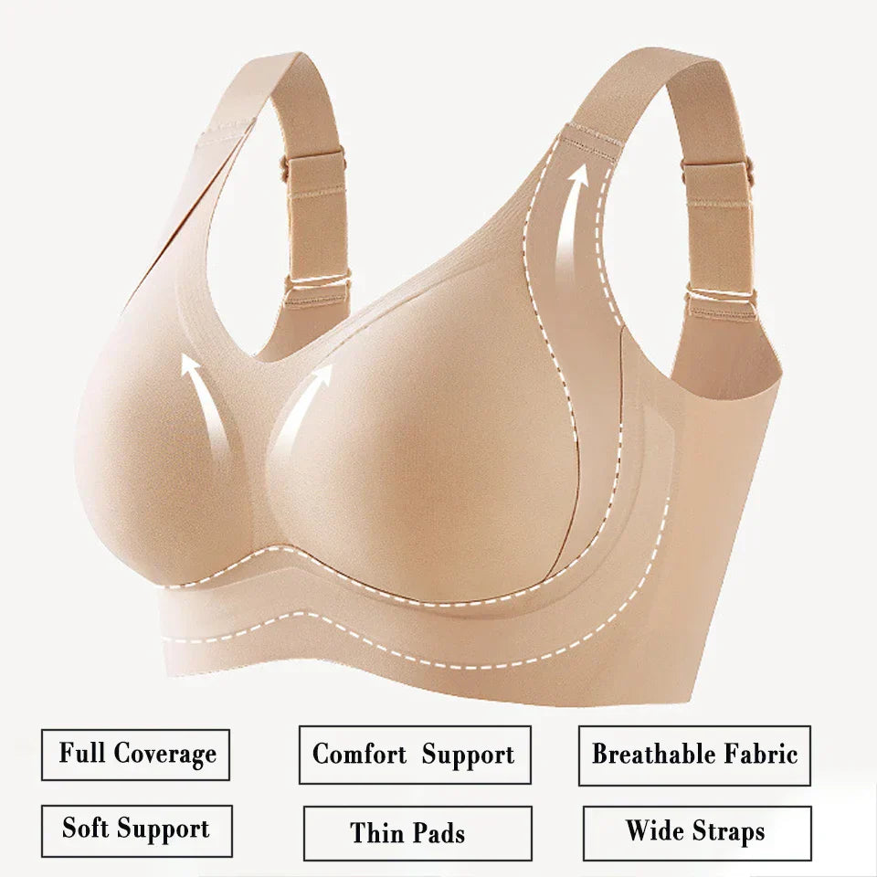 Seamless Comfort Soft-Support Bra