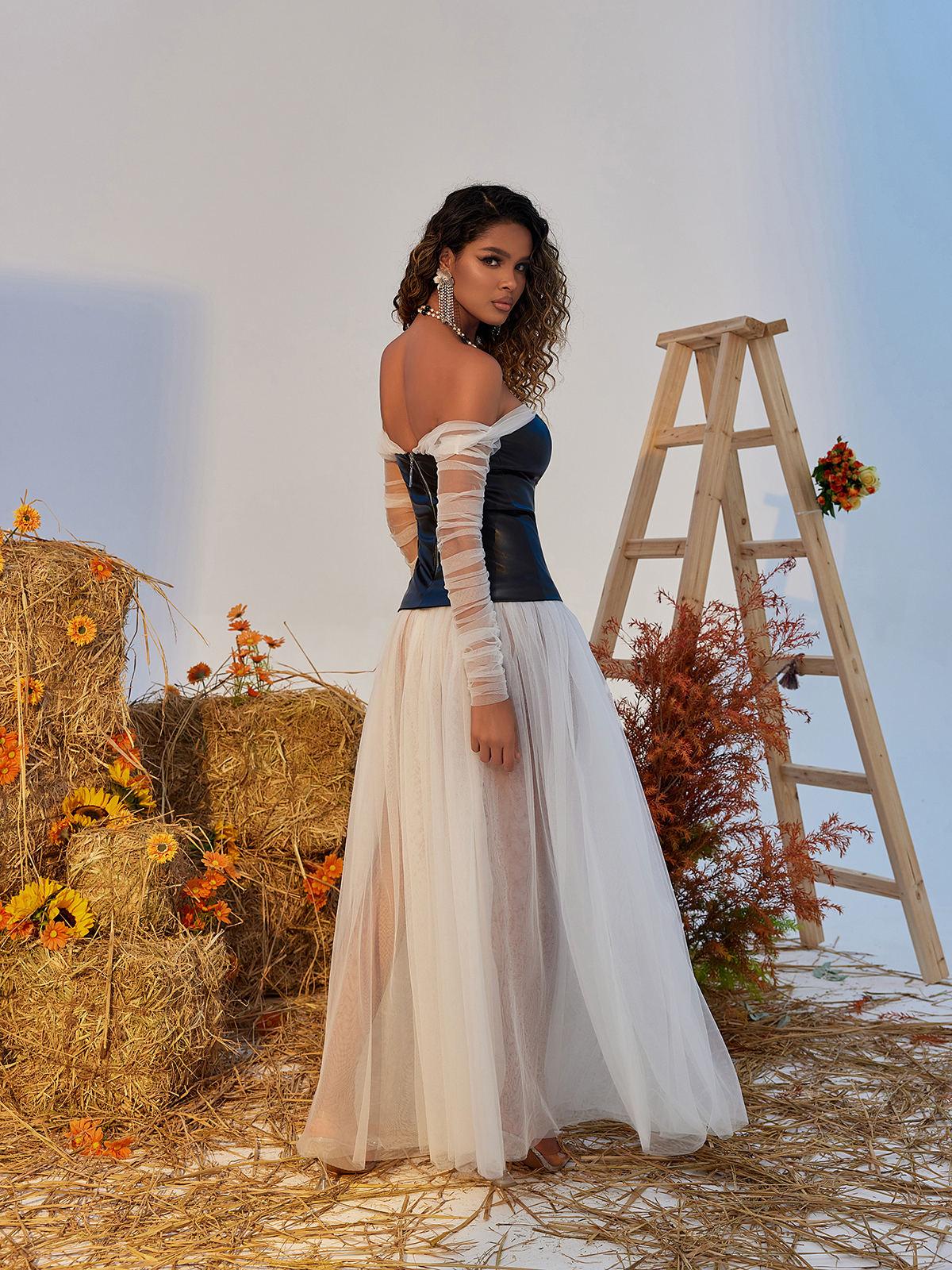 Tulle Maxi Dress