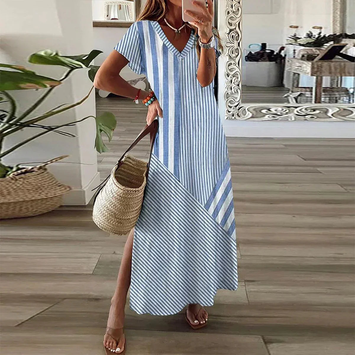 Mafalda Fashionable and Effortless Dress for Women Romantic Soft Style