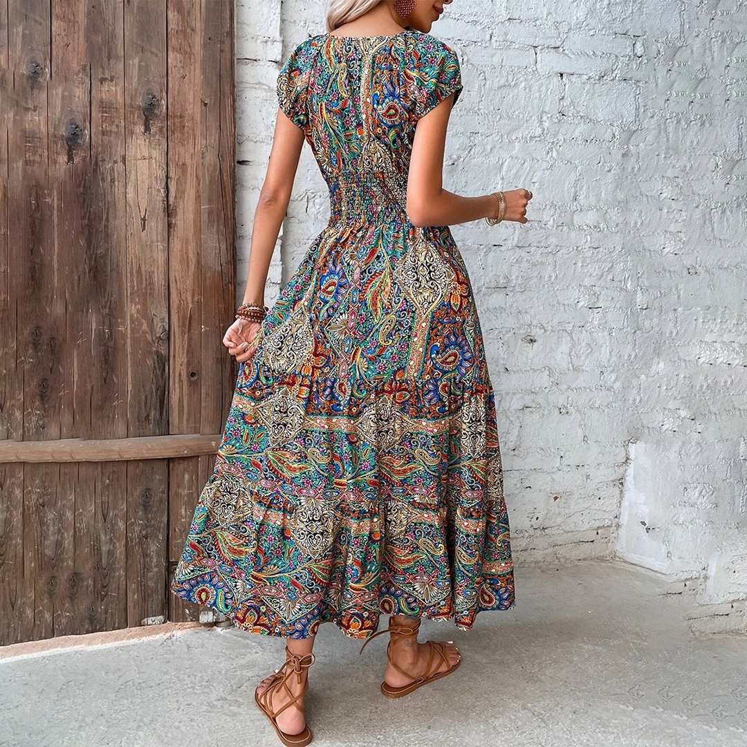 Natividad Stylish Boho Dress for Women Minimalist Chic Style