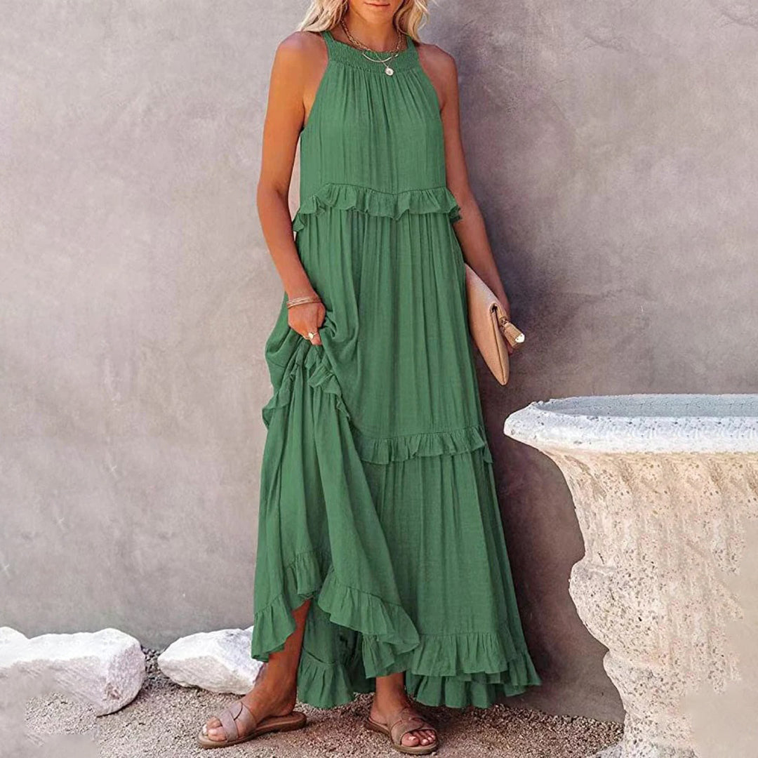 Naroa Stylish Long Dress for Women Streetwear Style
