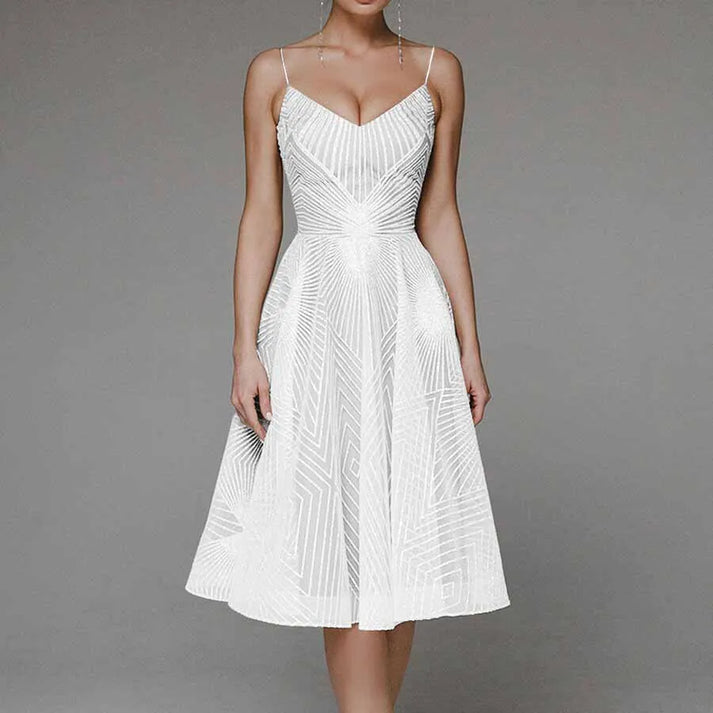 Xara Effortless and Elegant Summer Dress for Women Modern Chic Style