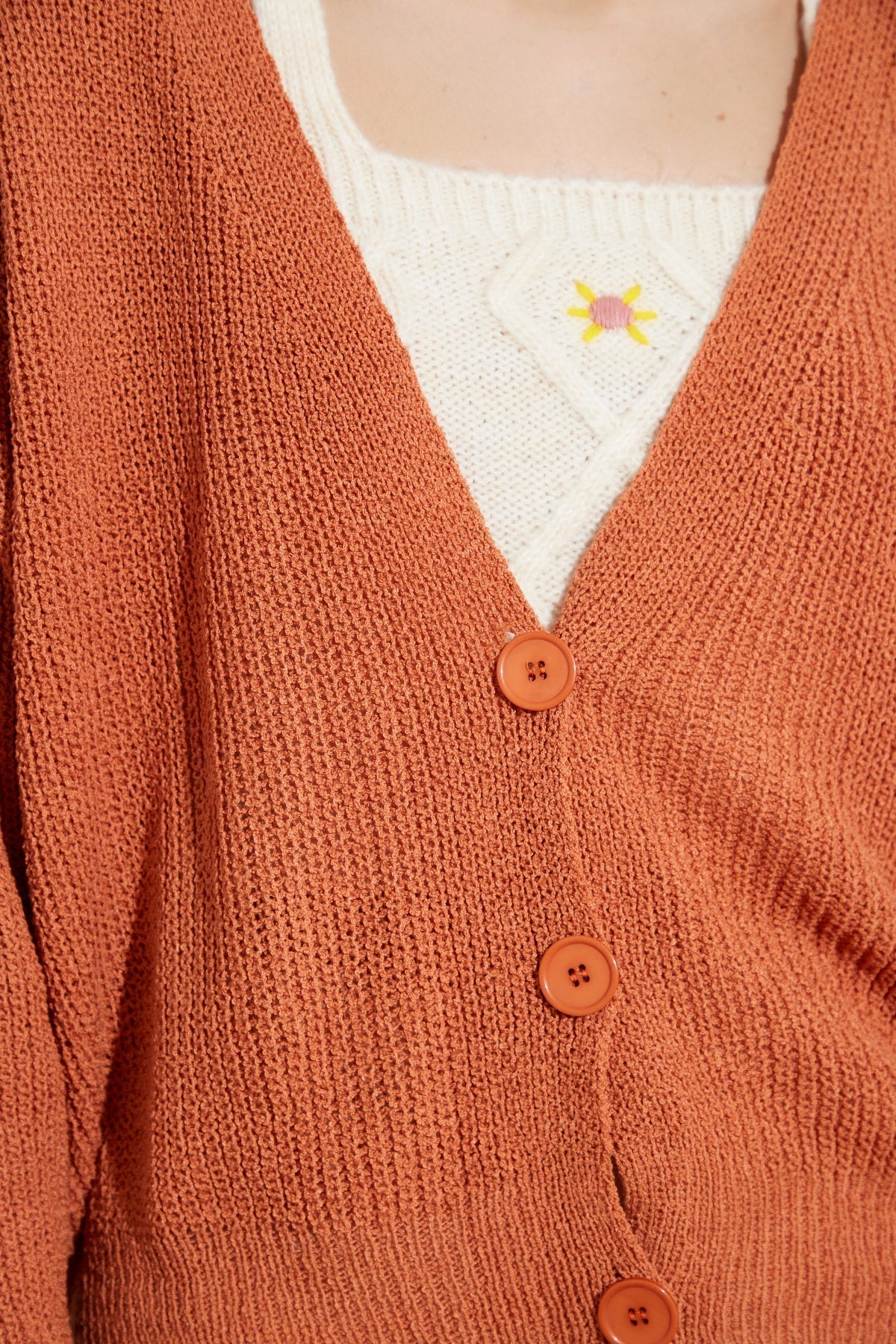 Trendyol Button Detail Cardigan