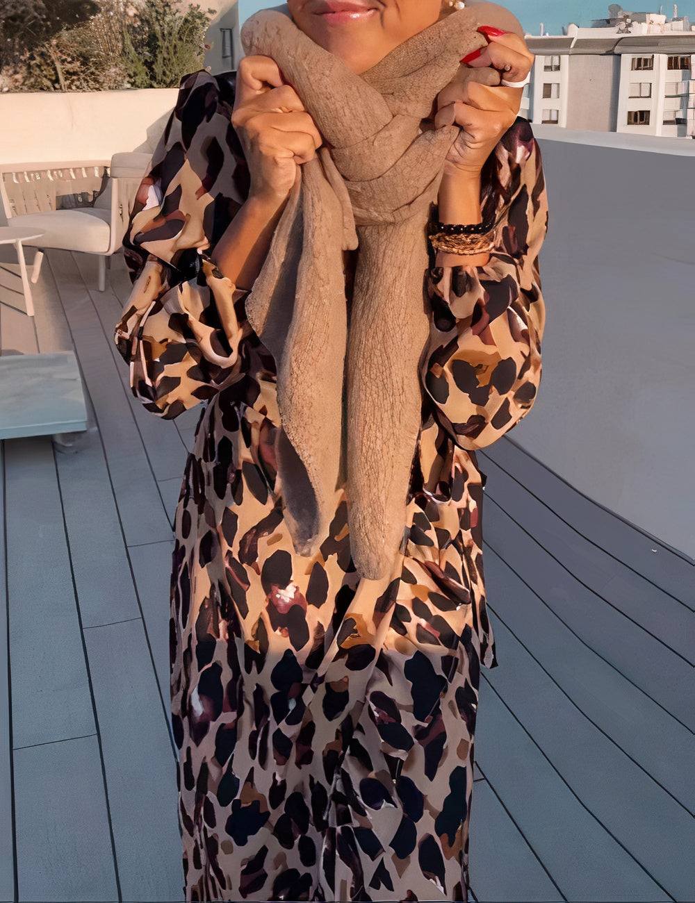María Aesthetic José Women's Summer Maxi Dress Boutique Collection