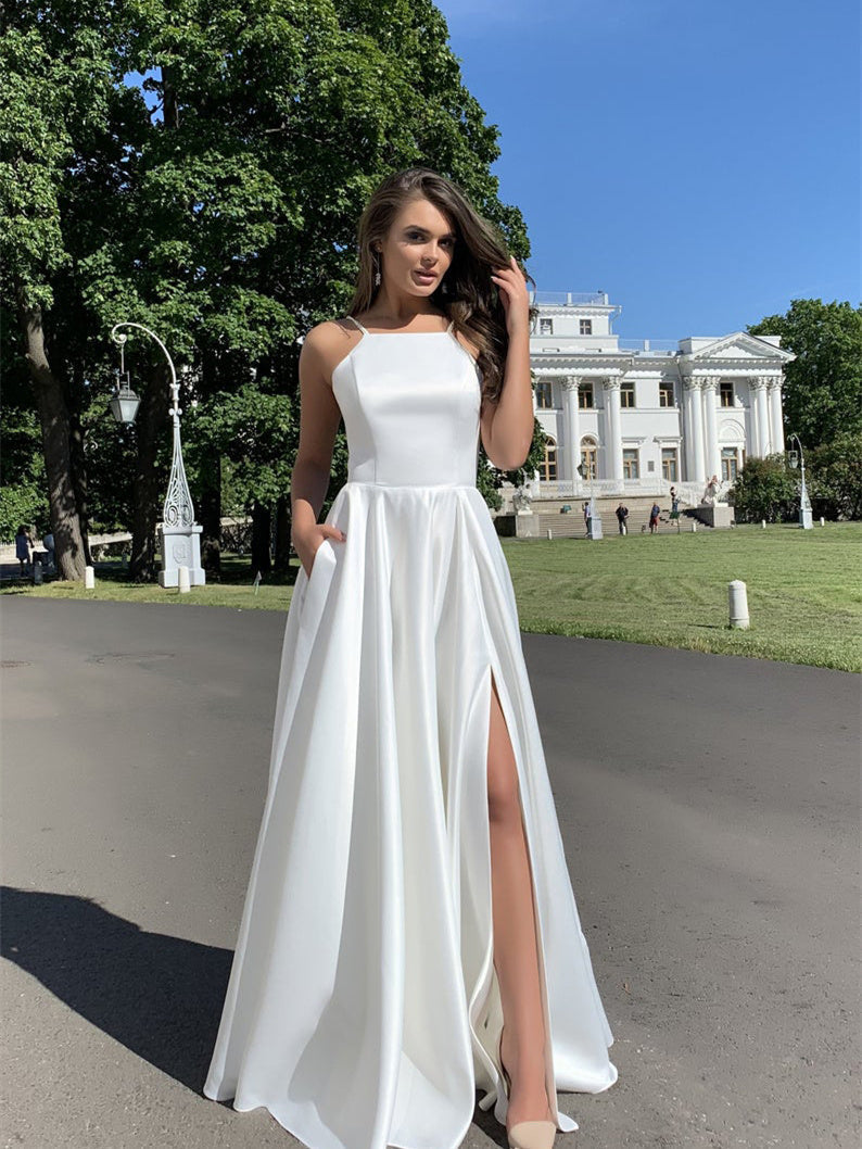 Halter Backless Dress