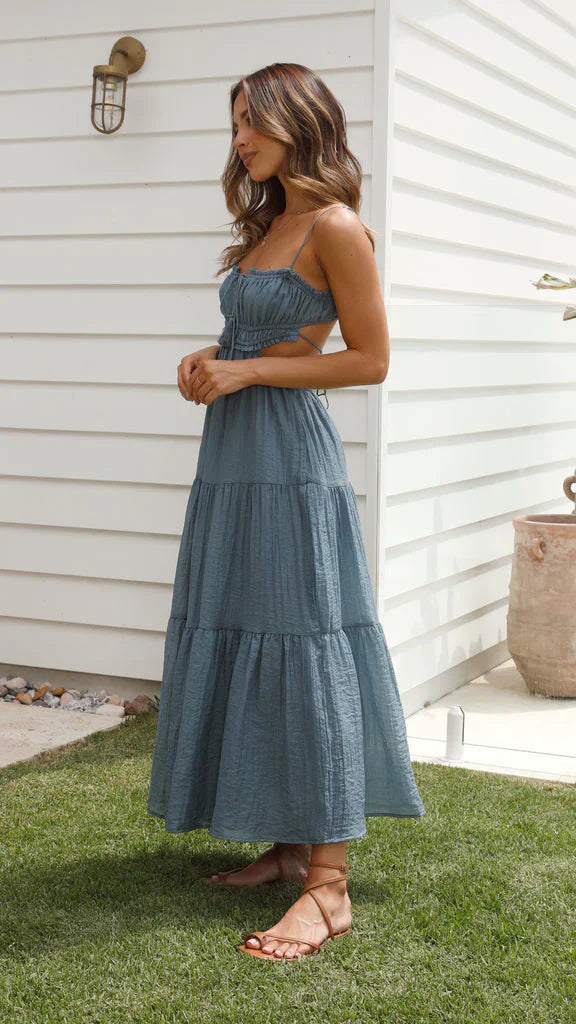 Brenda Statement Mididress Elevated Occasion Wear