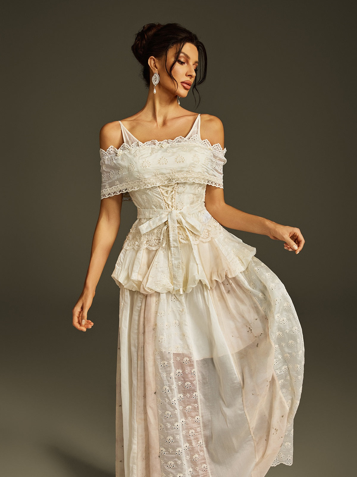 Flower Skirt Set