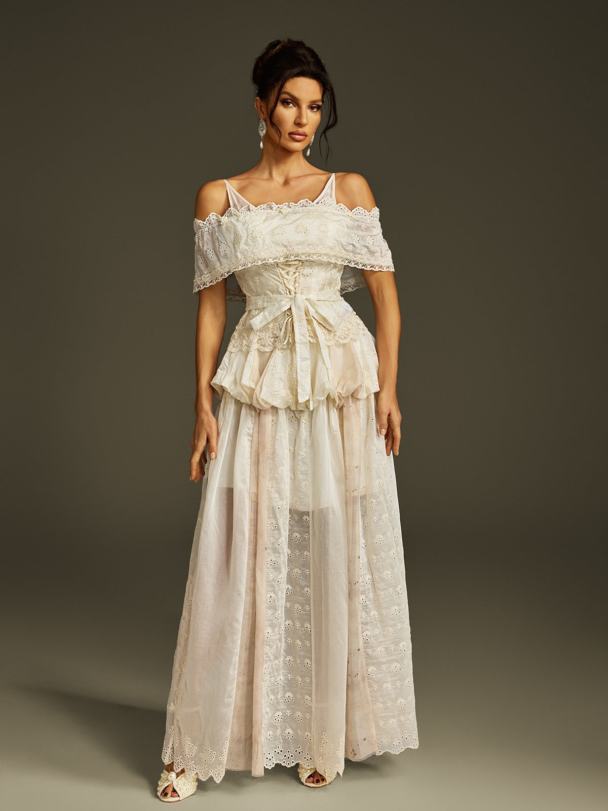 Flower Skirt Set