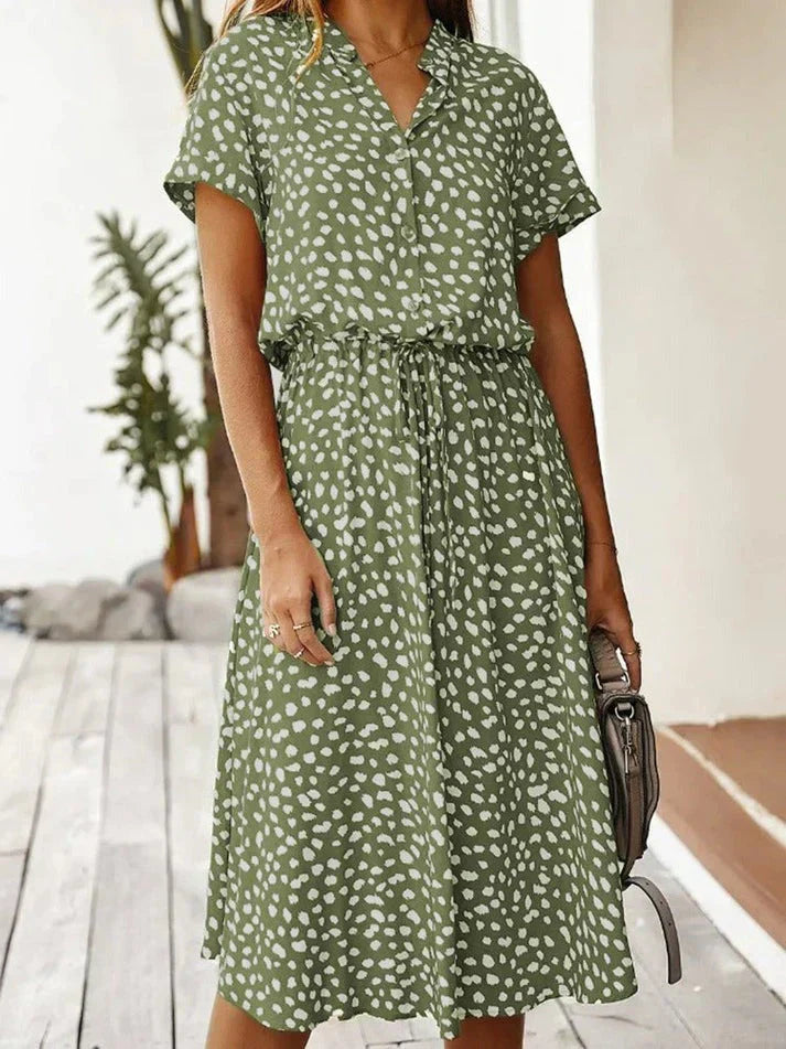 Laura Womens Vintage Dress Elegant Dress with Premium Casual Styling