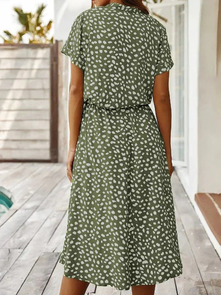 Laura Womens Vintage Dress Elegant Dress with Premium Casual Styling