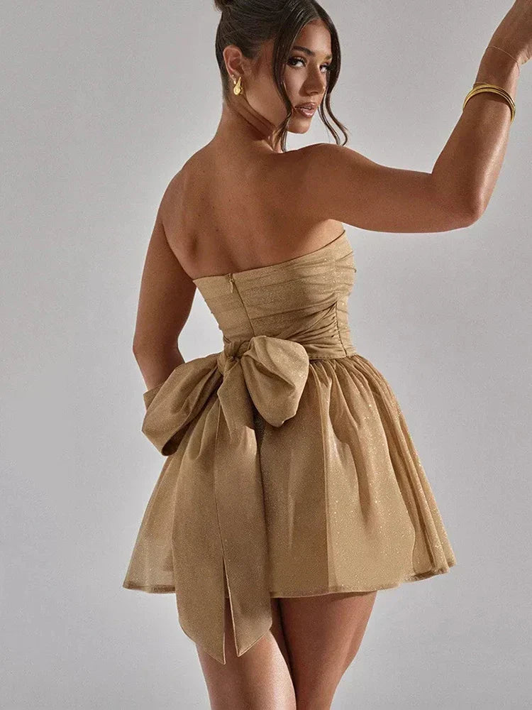 Nancy Chic Short Party Dress for Women Premium Wardrobe Essential