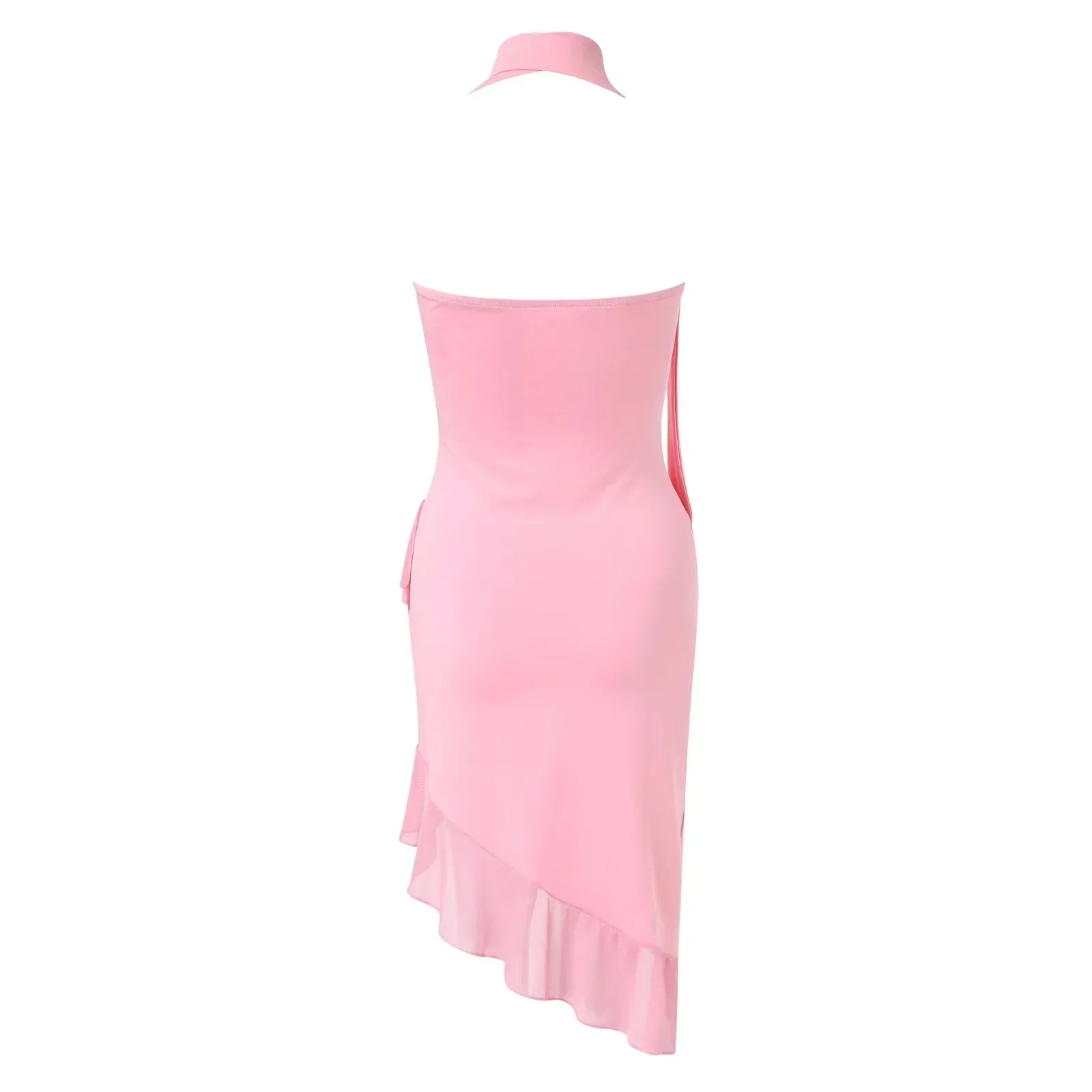 Dánae Elegant Halterneck Dress for Women Boutique Wardrobe Pick