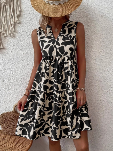 Teresa Statement Women's Flared a Line Layered Dress Chic Silhouette Collection