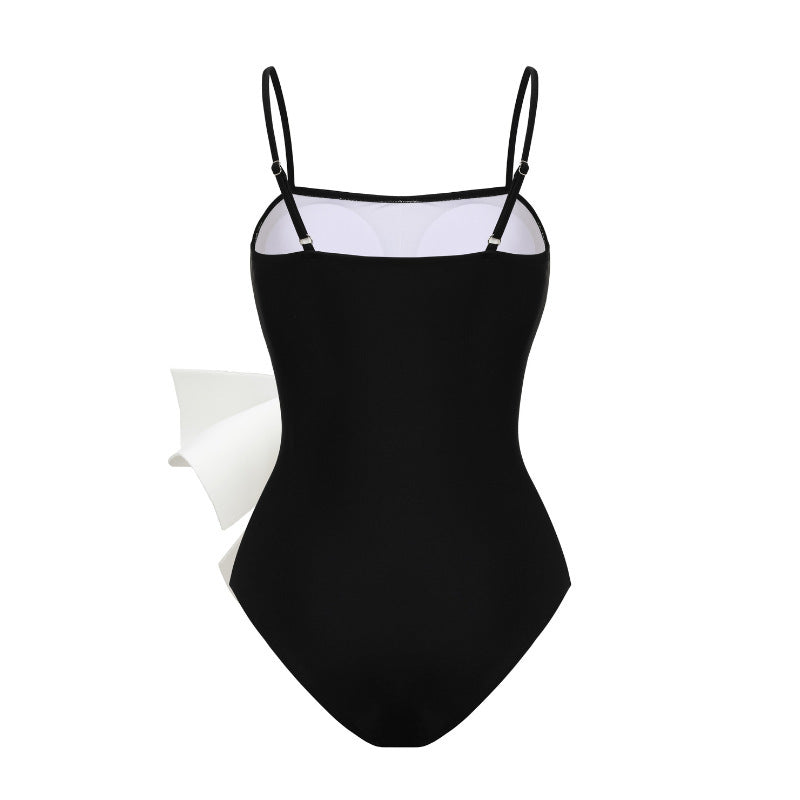 Take a Bow Swimsuit Set - Black