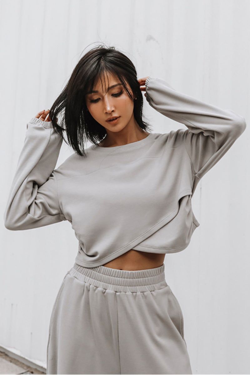 Streetwear Sweater Two-piece Suit