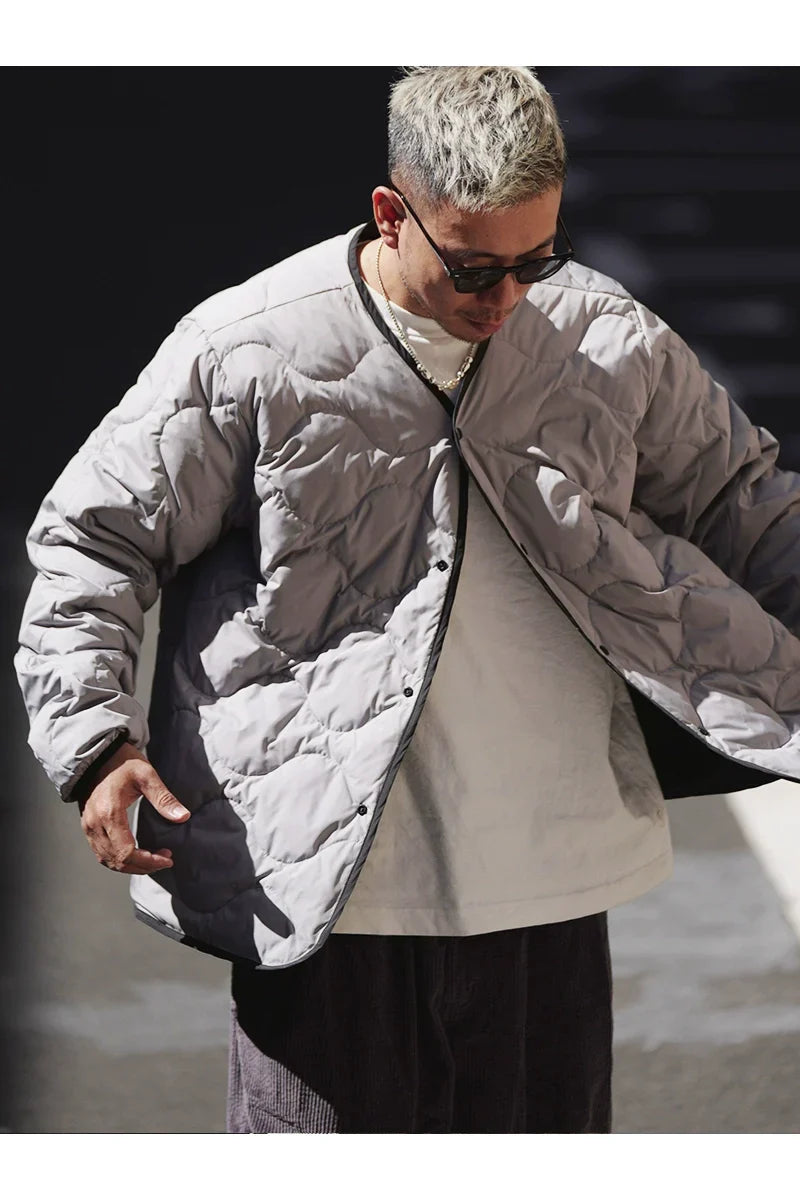 Short Double-Sided Down Jacket