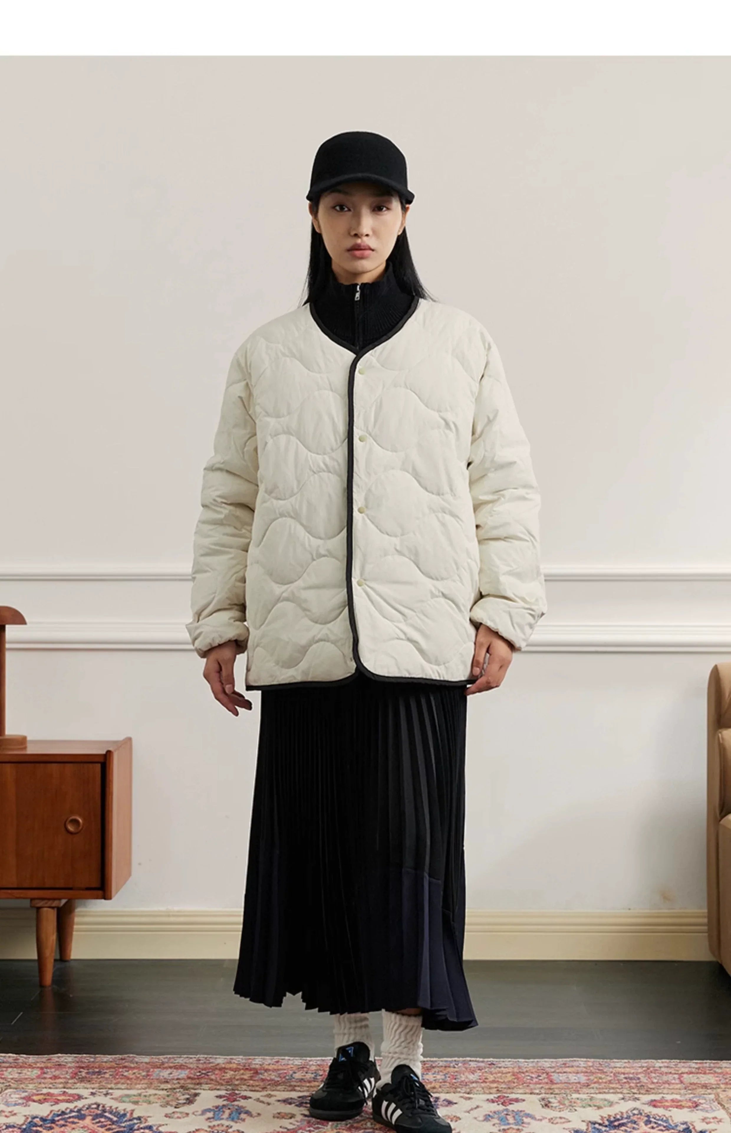 Short Double-Sided Down Jacket