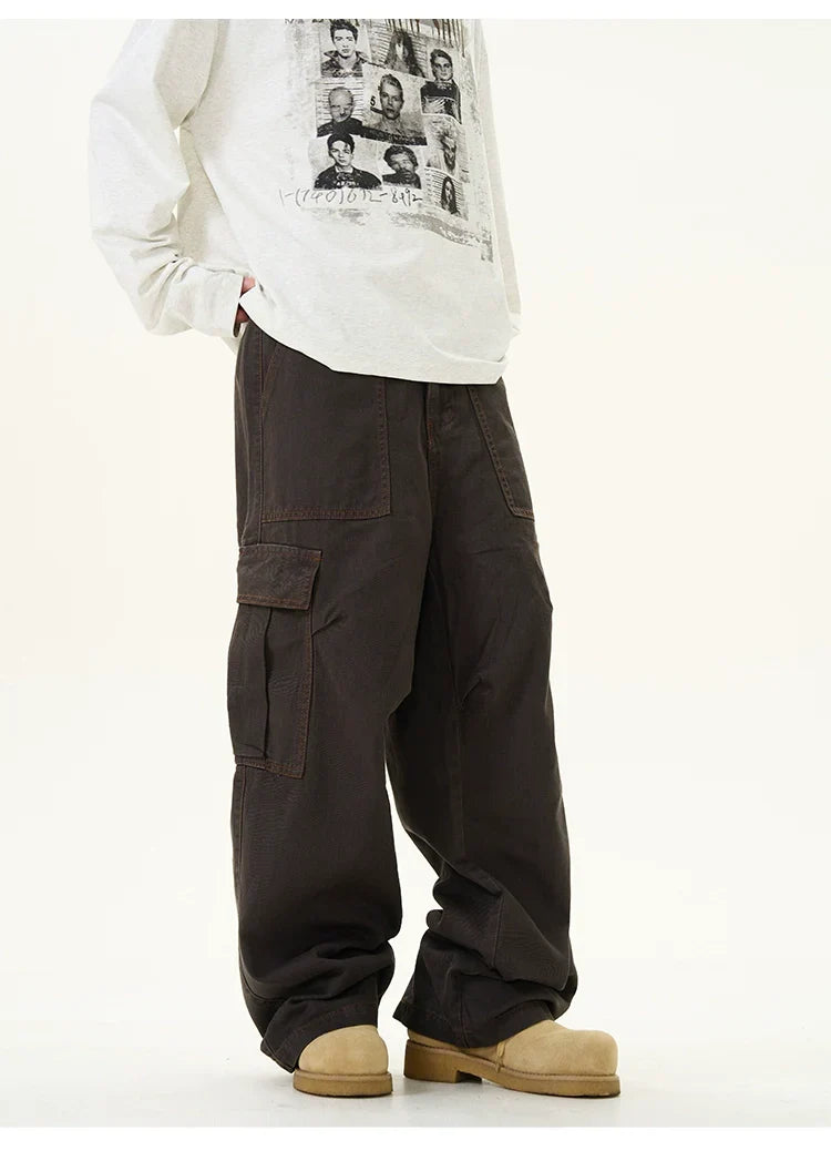 Wide-Leg Cargo Shorts and Pants