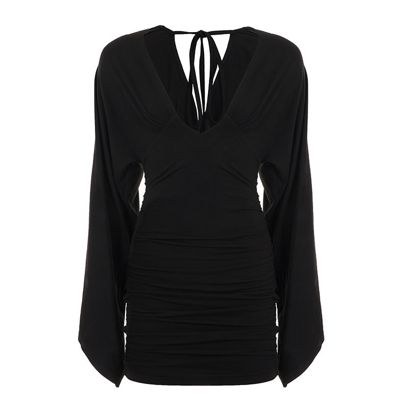 Party Sexy Deep - V Mini Dress