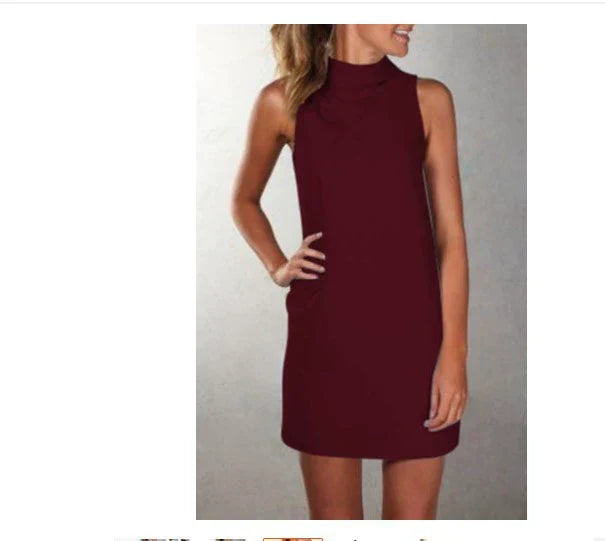 New Ladies Comfortable Breathable Sleeveless Dress
