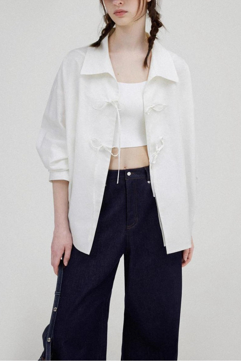 Vintage Linen Relaxed Blouse