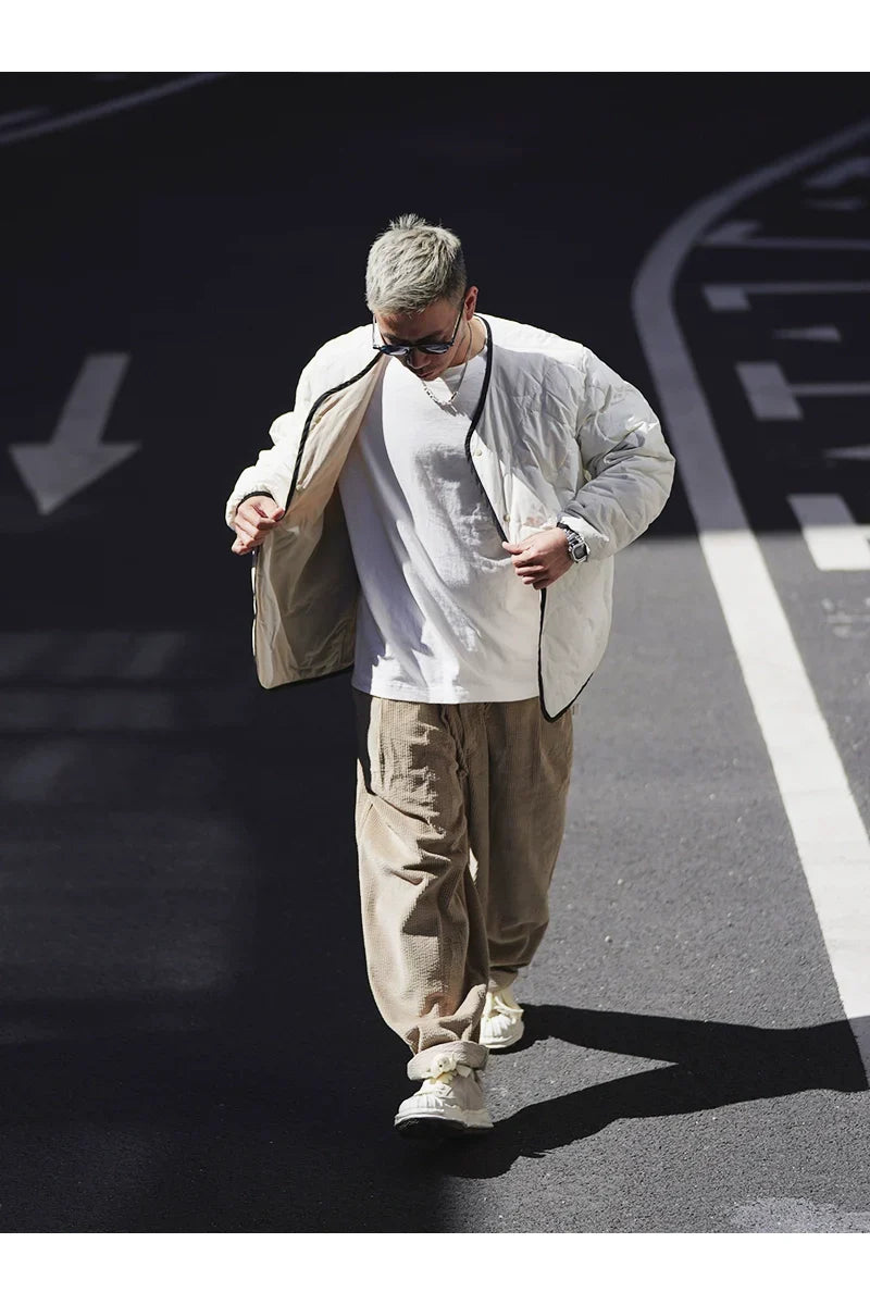 Short Double-Sided Down Jacket