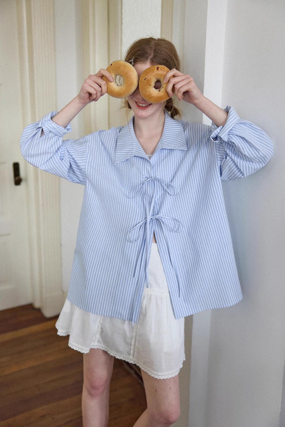 Vintage Linen Relaxed Blouse