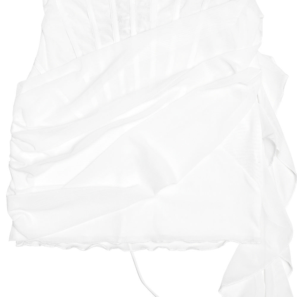 Lorene Mini Dress White
