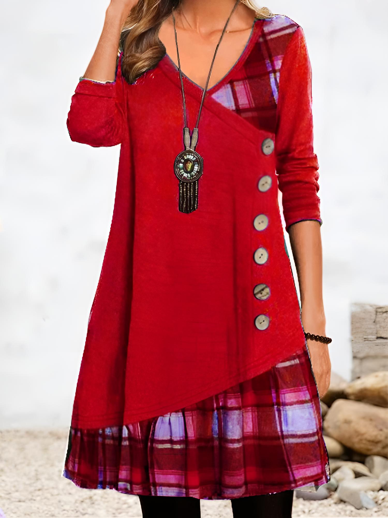 Inara Boutique Dress with Buttons Collection