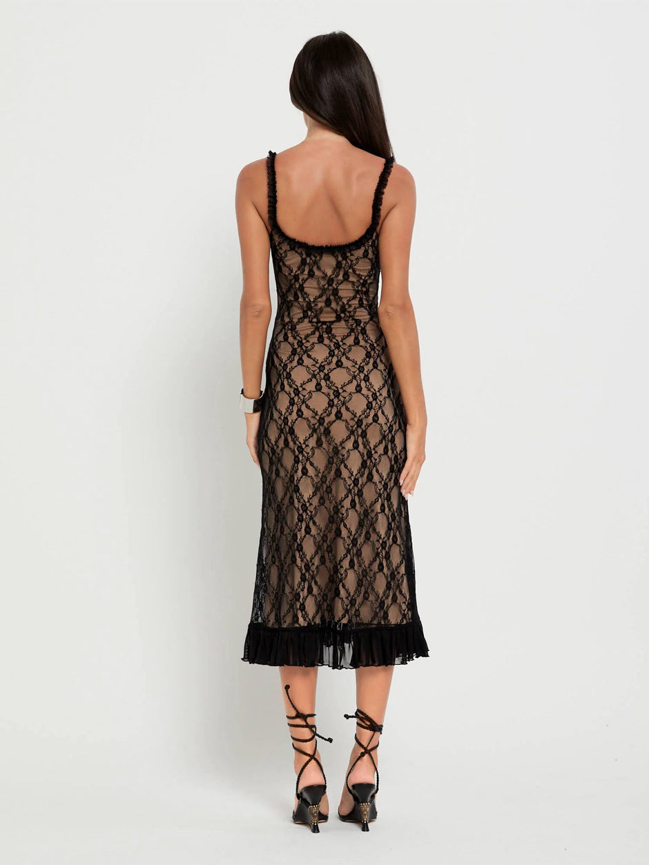 Passionate Lace Sheer Summer Dress