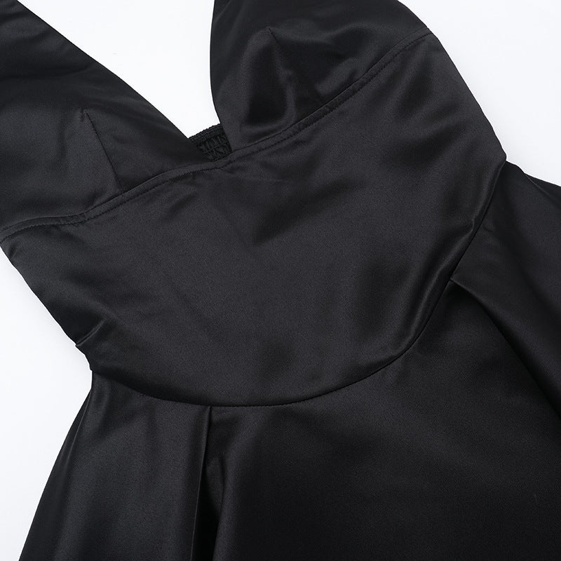 Snowdrop Mini Dress Black