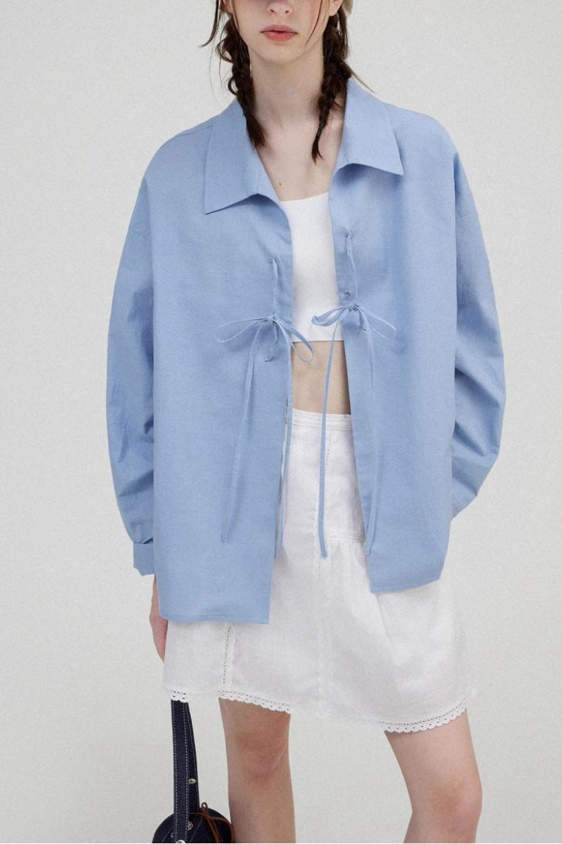 Vintage Linen Relaxed Blouse