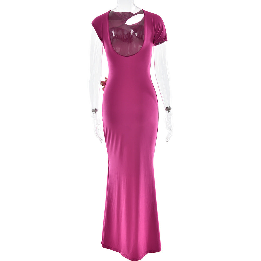 Gentry Maxi Dress Rose Red