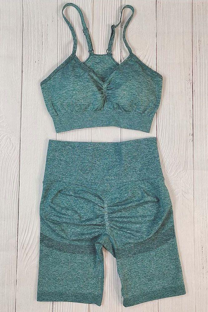 Seamless Women Short Yoga Sets
