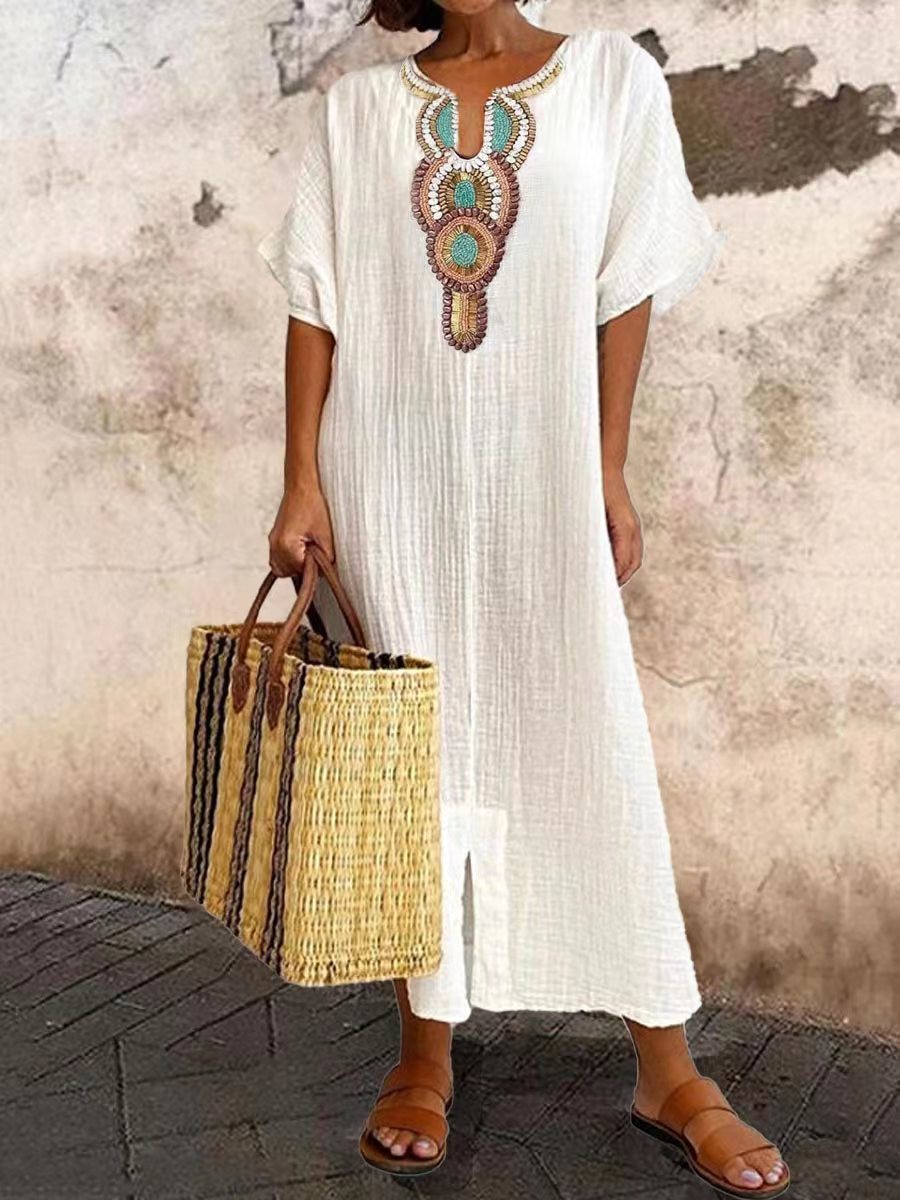 Monika Classic and Comfortable Summer Dress for Women Streetwear Style