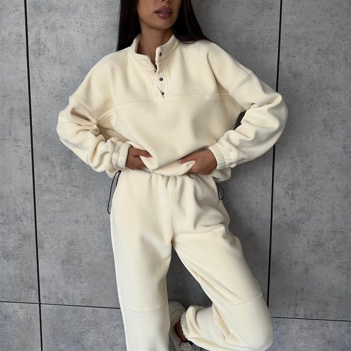 Stylish Trendy Casual Comfortable Relaxed Modern Sleek LongSleeve Suit