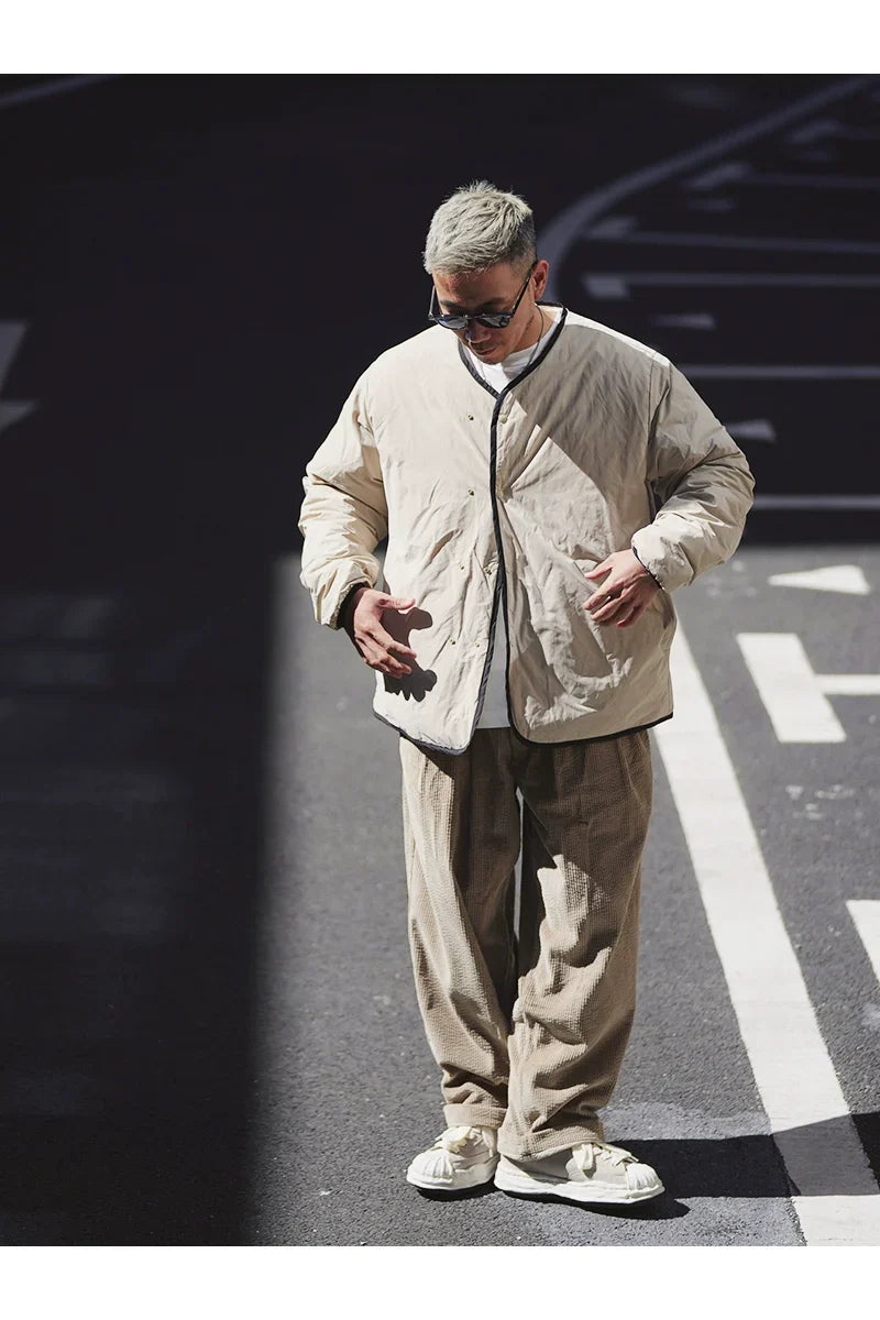 Short Double-Sided Down Jacket