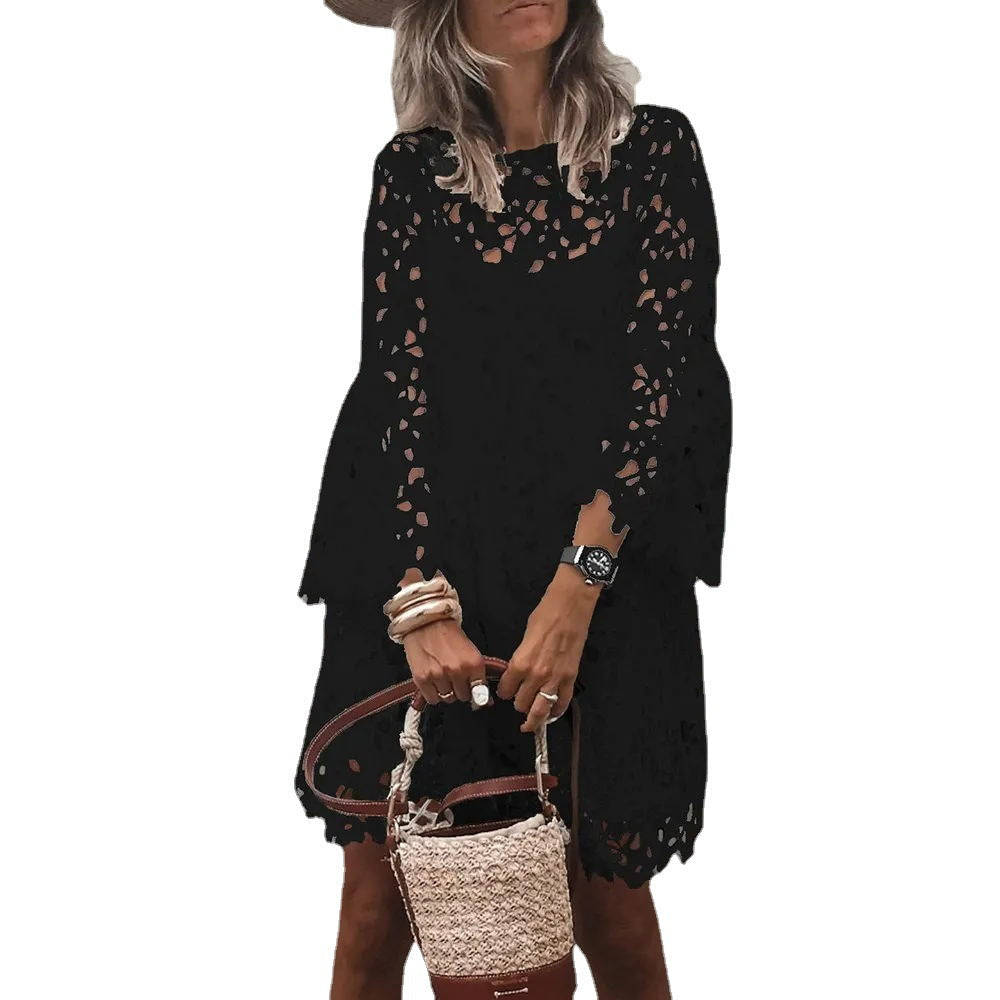 Joan Exclusive White Lace Swim Dress Boutique Collection