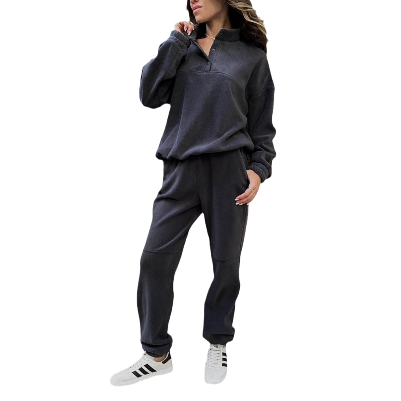 Stylish Trendy Casual Comfortable Relaxed Modern Sleek LongSleeve Suit
