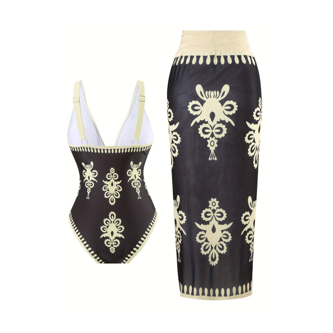 Swimsuit One Piece Swimsuit Sexy Bikini Two Piece Set Beach Sun Protection Clothing