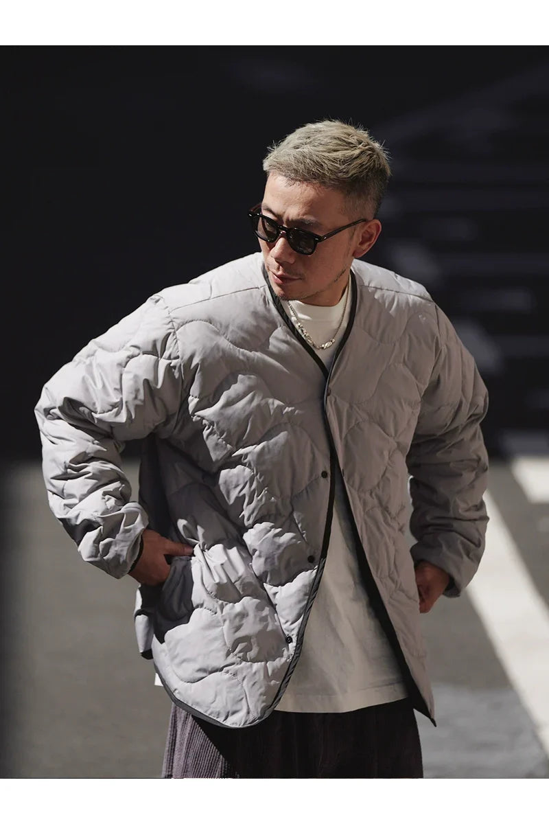 Short Double-Sided Down Jacket