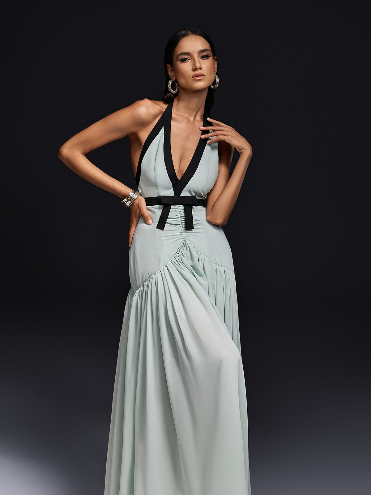 Backless Maxi Dress